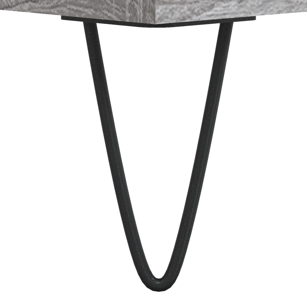 Móvel de TV 100x35x55 cm derivados de madeira cinzento sonoma