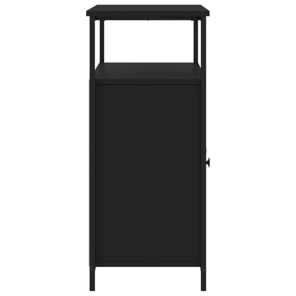 Aparador 100x35x80 cm derivados de madeira preto
