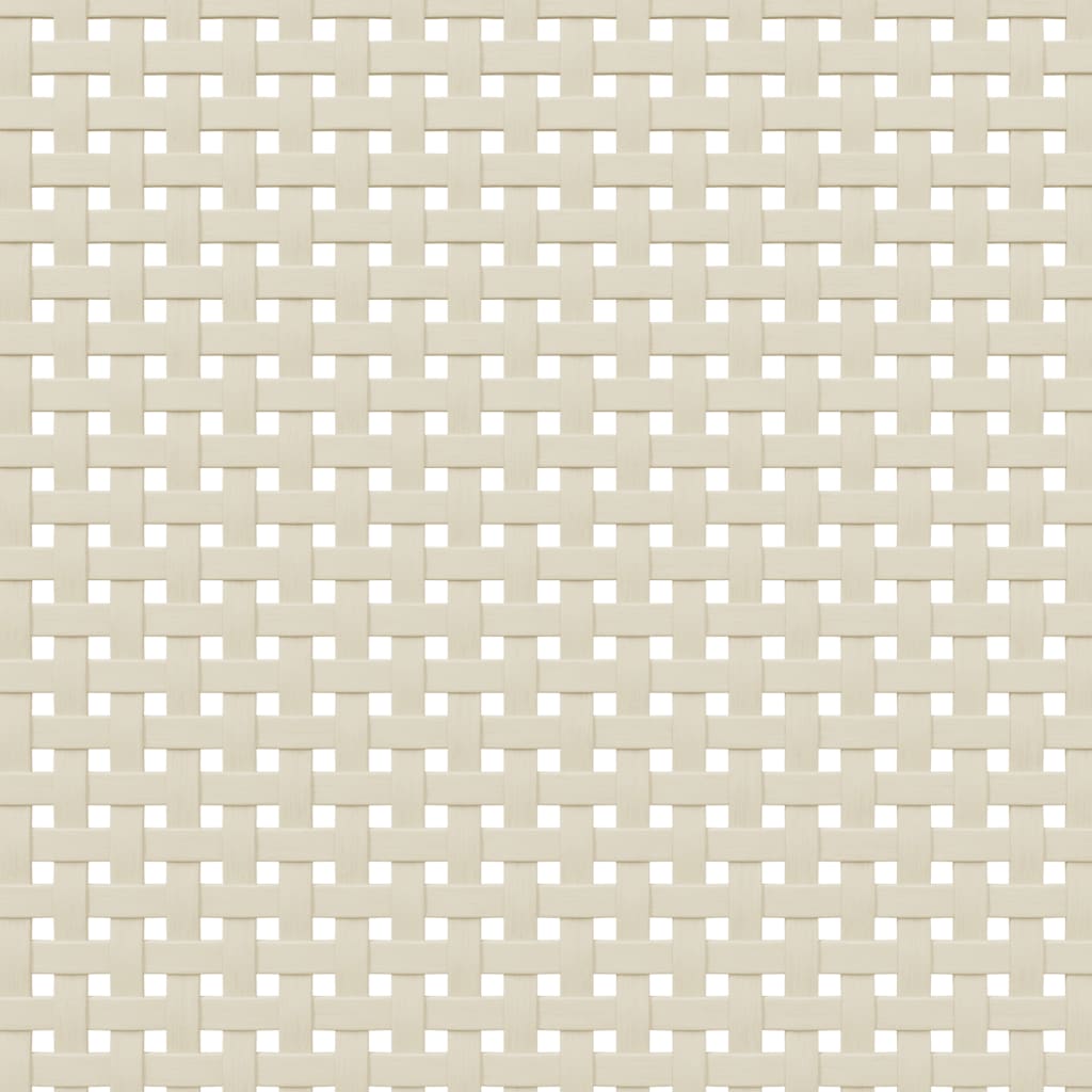 Móvel de TV SENJA aspeto vime 106x40x49cm pinho maciço castanho