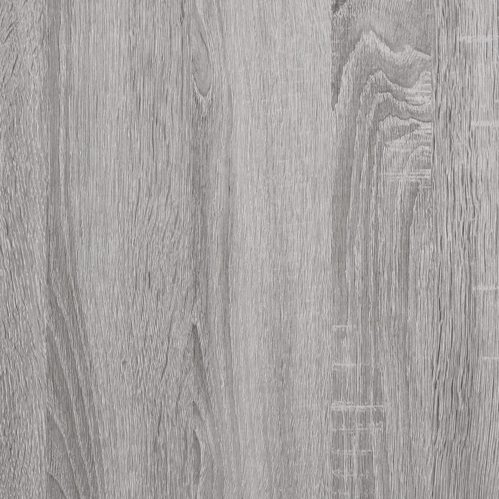 Banco sapateira 102x32x50 cm derivados madeira cinzento sonoma