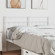Cabeceira de cama 140 cm metal branco