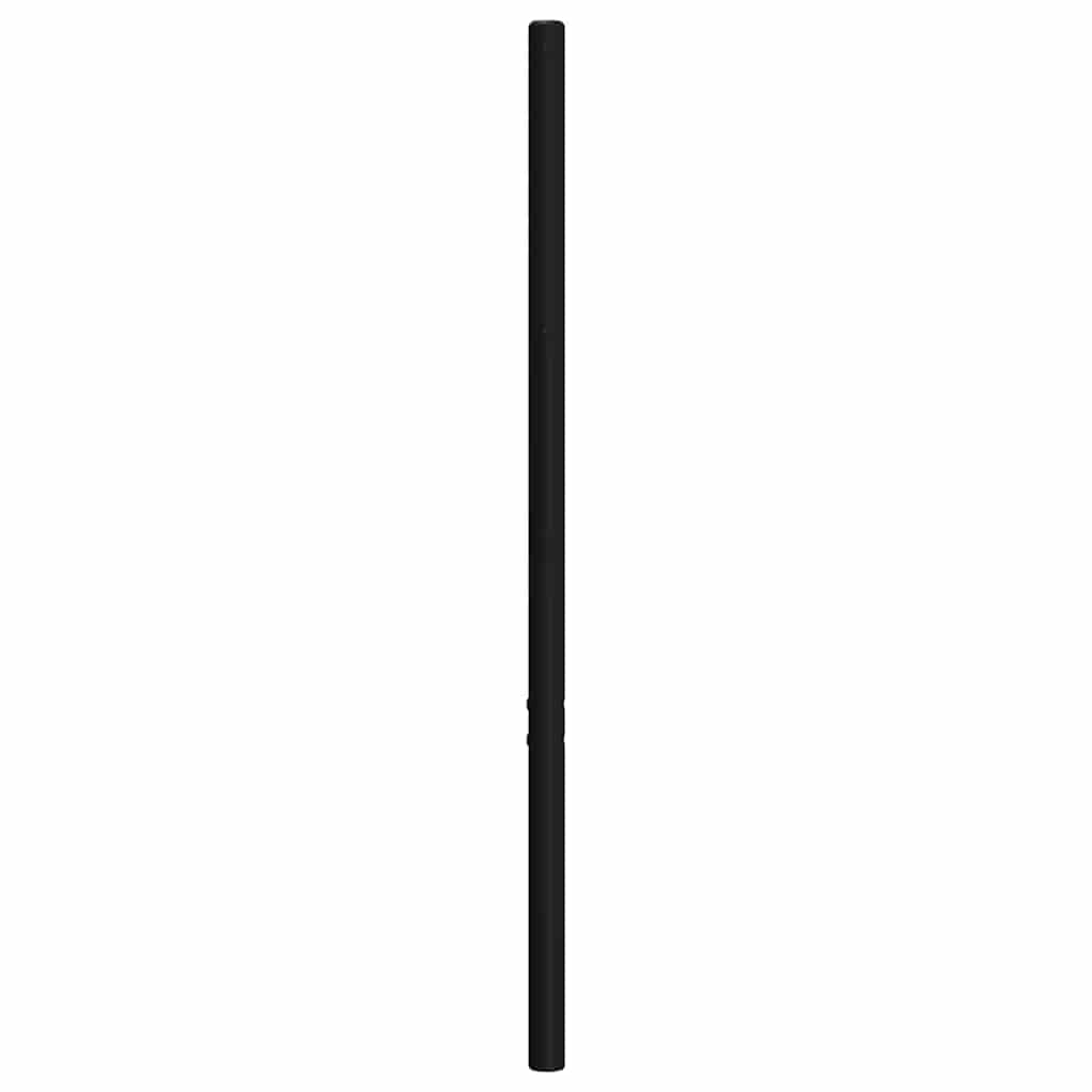 Cabeceira de cama 150 cm metal preto