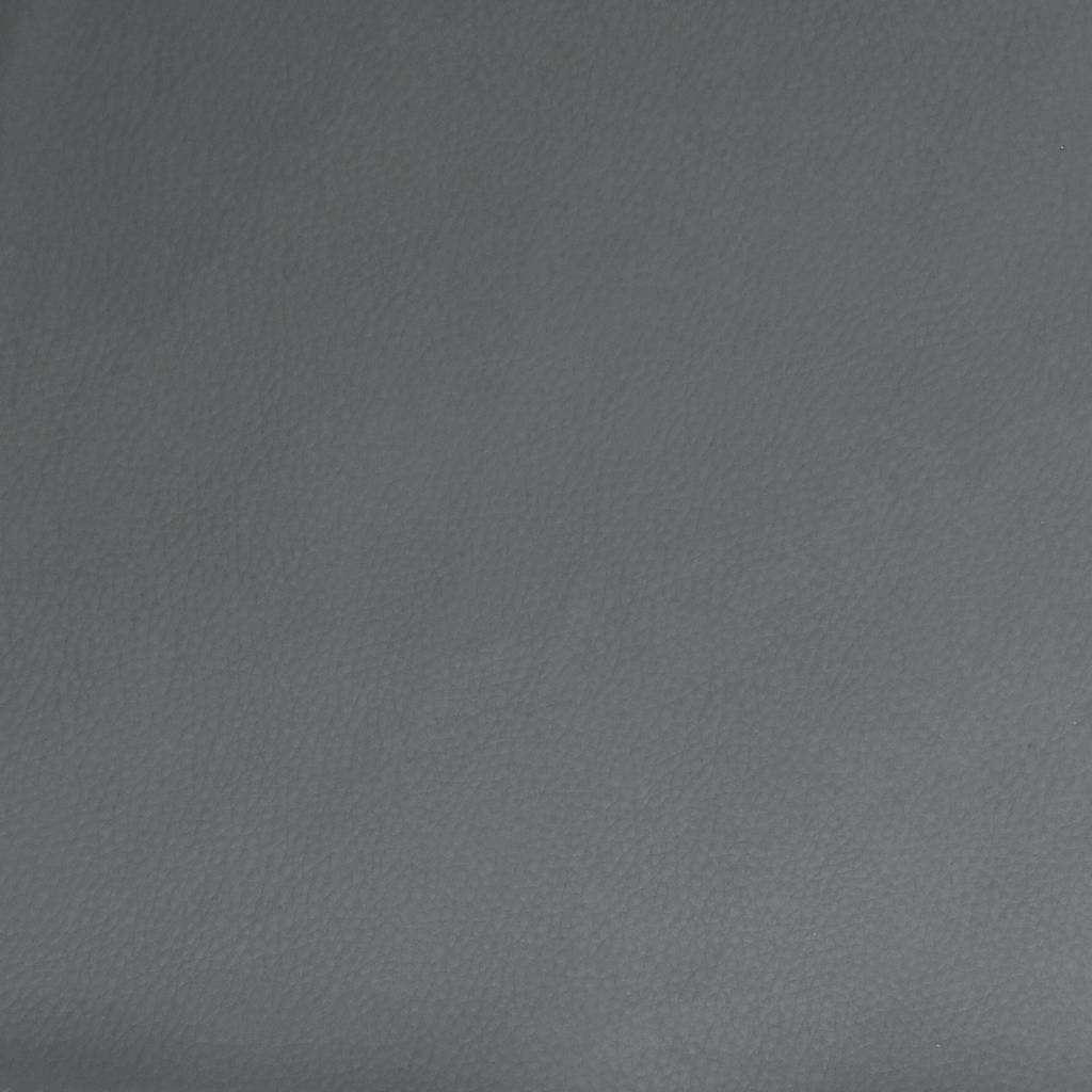 Poltrona de massagens reclinável couro artificial cinzento