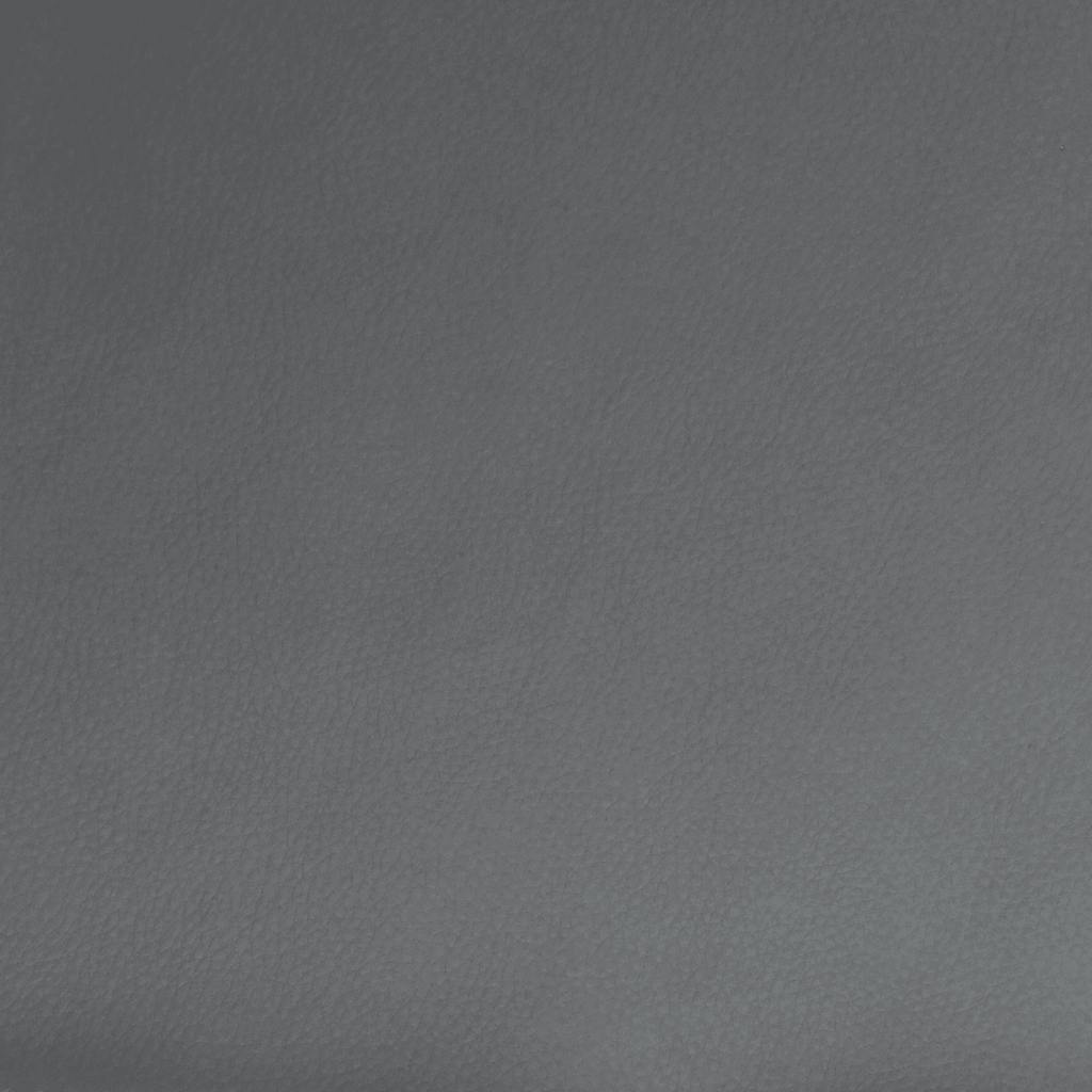 Poltrona de massagens reclinável couro artificial cinzento