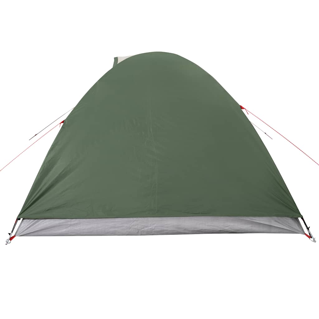 Tenda de campismo cúpula para 4 pessoas impermeável verde
