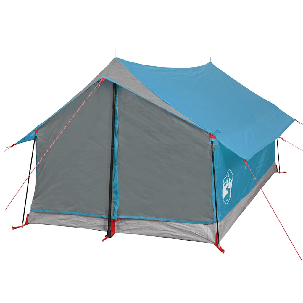 Tenda de campismo para 2 pessoas tecido impermeável azul
