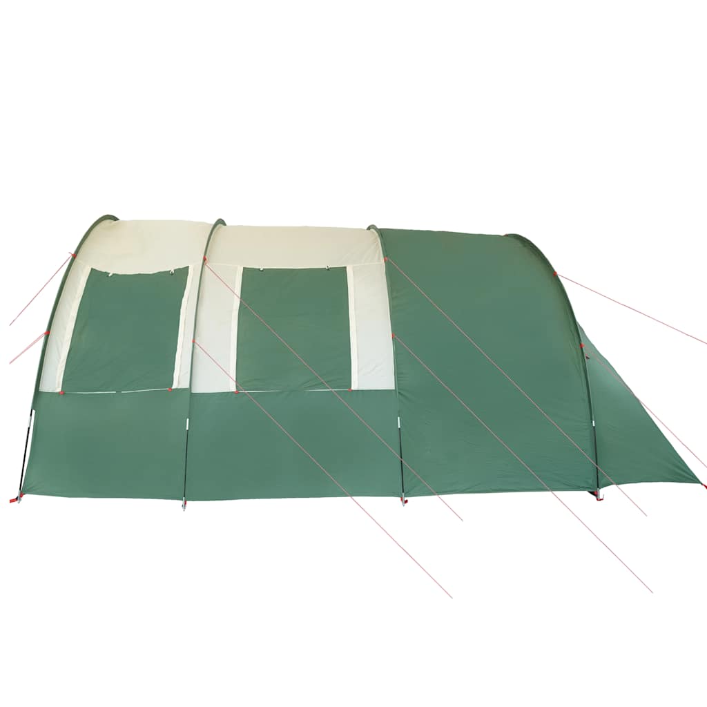 Tenda de campismo túnel para 4 pessoas impermeável verde