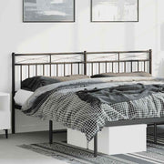 Cabeceira de cama 180 cm metal preto