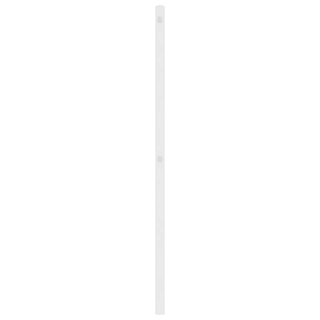 Cabeceira de cama 150 cm metal branco