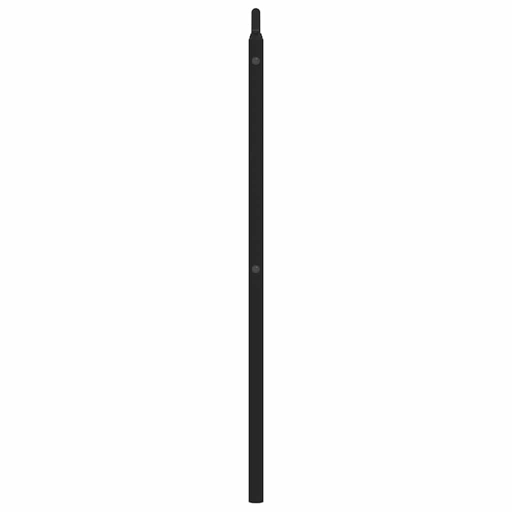 Cabeceira de cama 135 cm metal preto