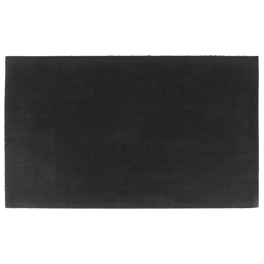 Tapete de porta 40x60 cm fibra de coco tufada natural