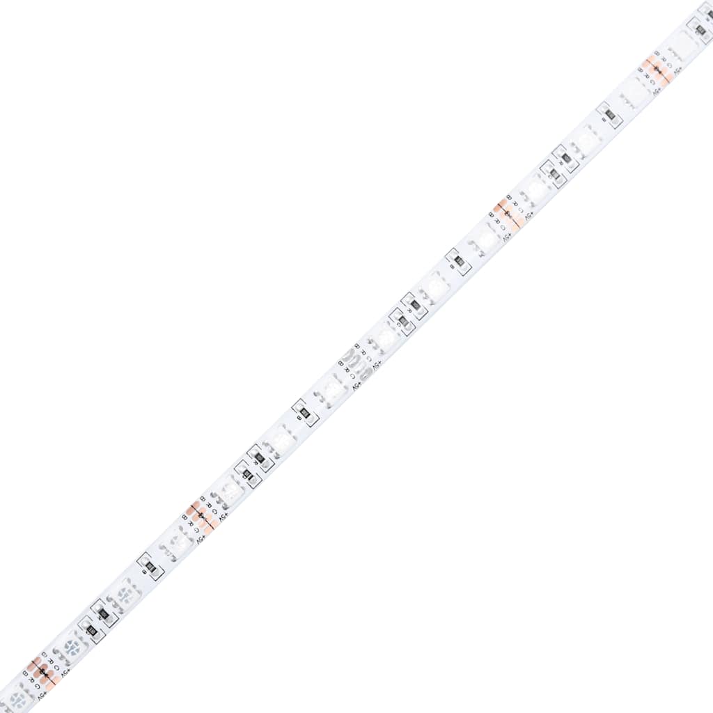 Mesas cabeceira c/ LEDs 2 pcs derivados madeira cinza cimento