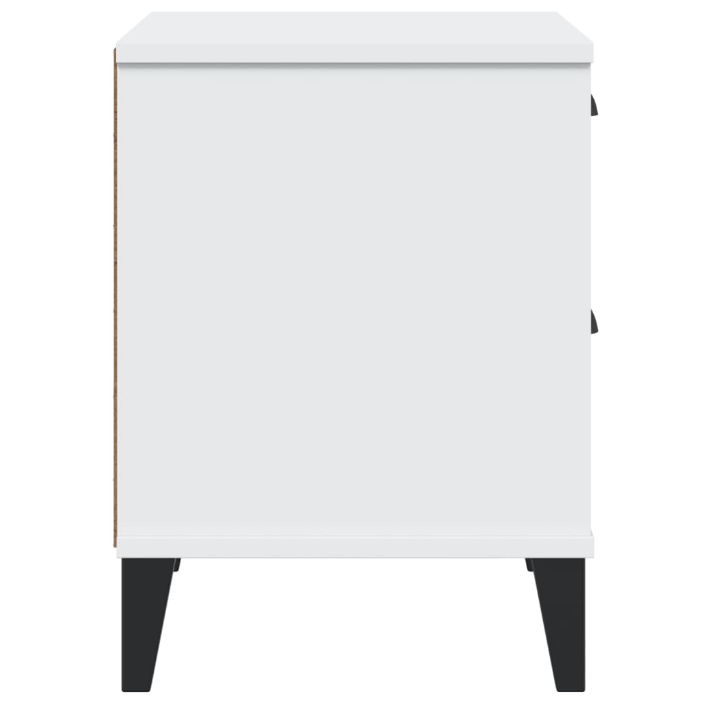 Mesa de cabeceira VIKEN derivados de madeira branco