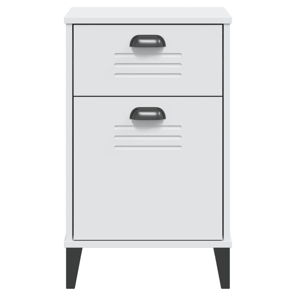 Mesa de cabeceira VIKEN derivados de madeira branco