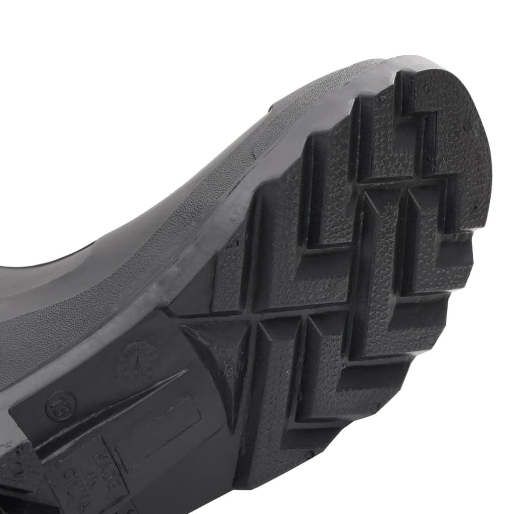 Galochas com meias removíveis tamanho 38 PVC preto