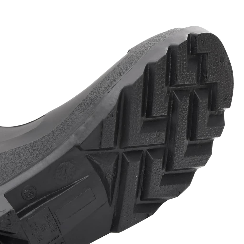 Galochas com meias removíveis tamanho 38 PVC preto