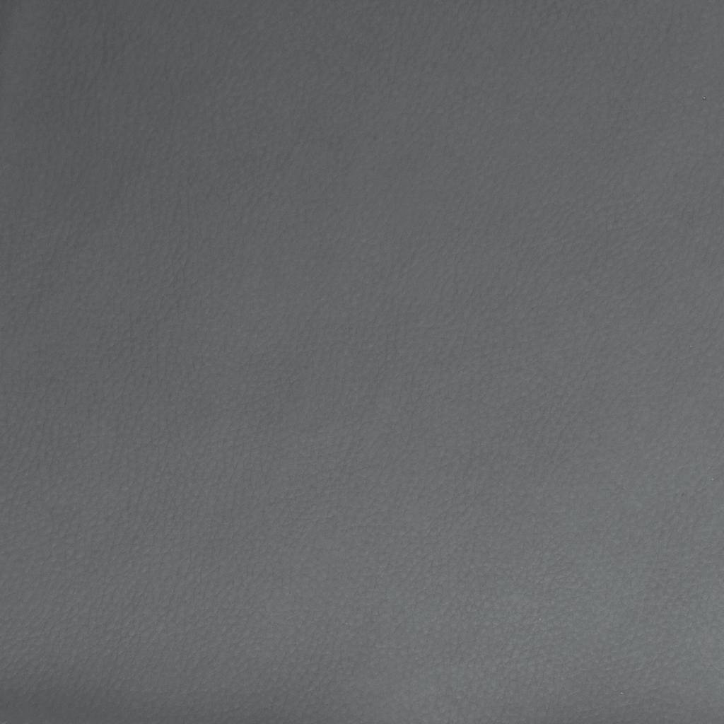 Poltrona reclinável couro artificial cinzento