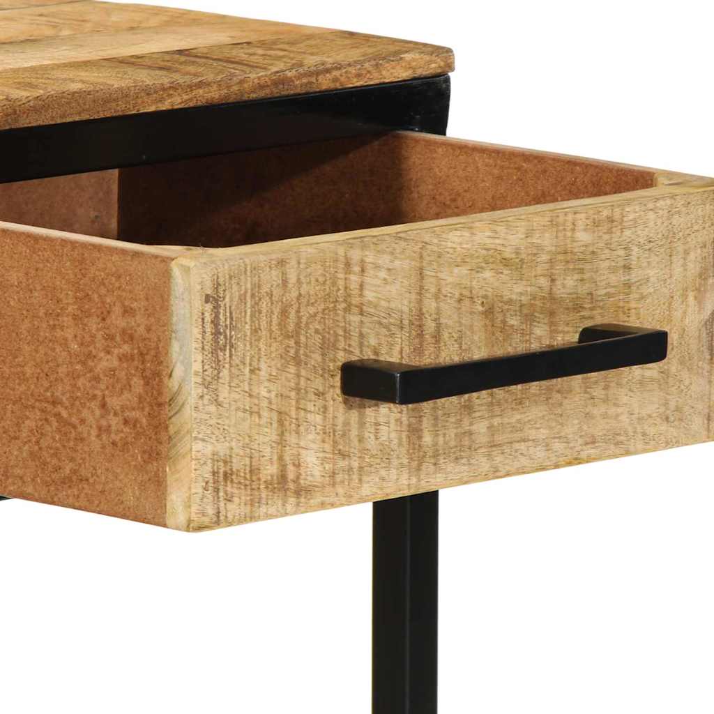 Secretária de escrita com gaveta Castanho 100 x 50 x 75 cm