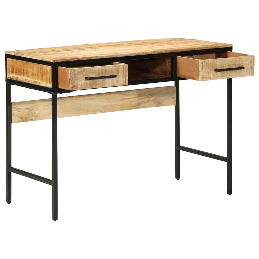 Secretária de escrita com gaveta Castanho 100 x 50 x 75 cm