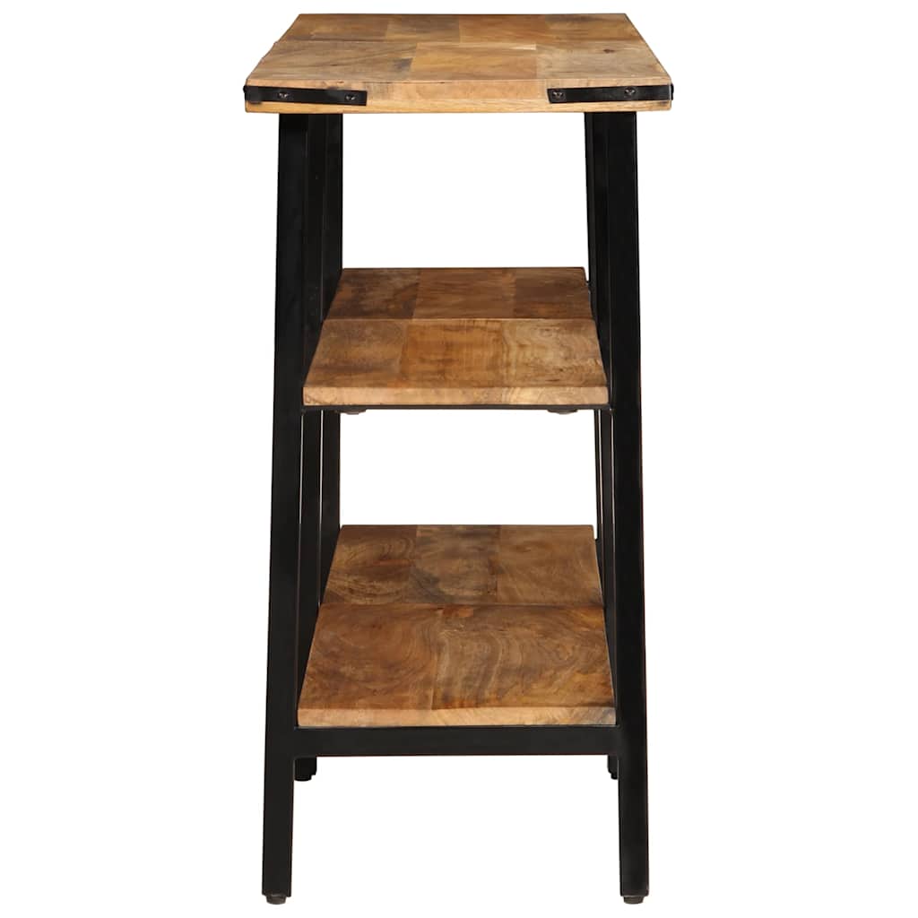 Mesa consola 140x35x70 cm madeira de mangueira maciça