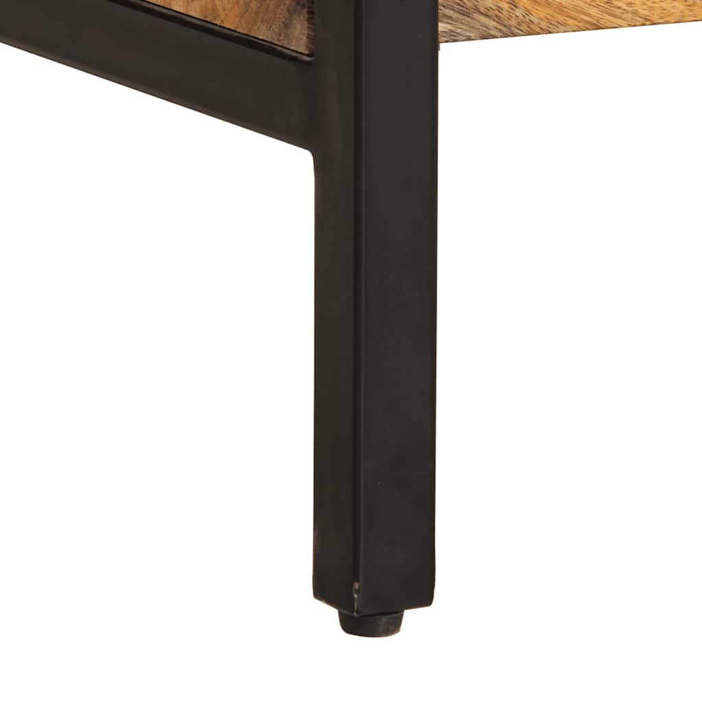 Mesa consola 140x35x70 cm madeira de mangueira maciça