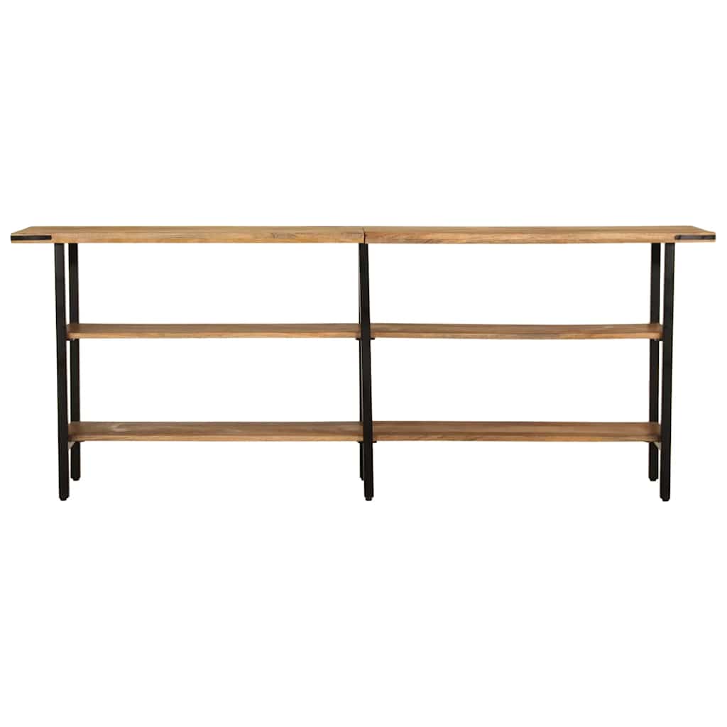 Mesa consola 180x35x70 cm madeira de mangueira maciça