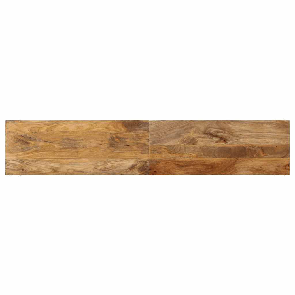 Mesa consola 180x35x70 cm madeira de mangueira maciça