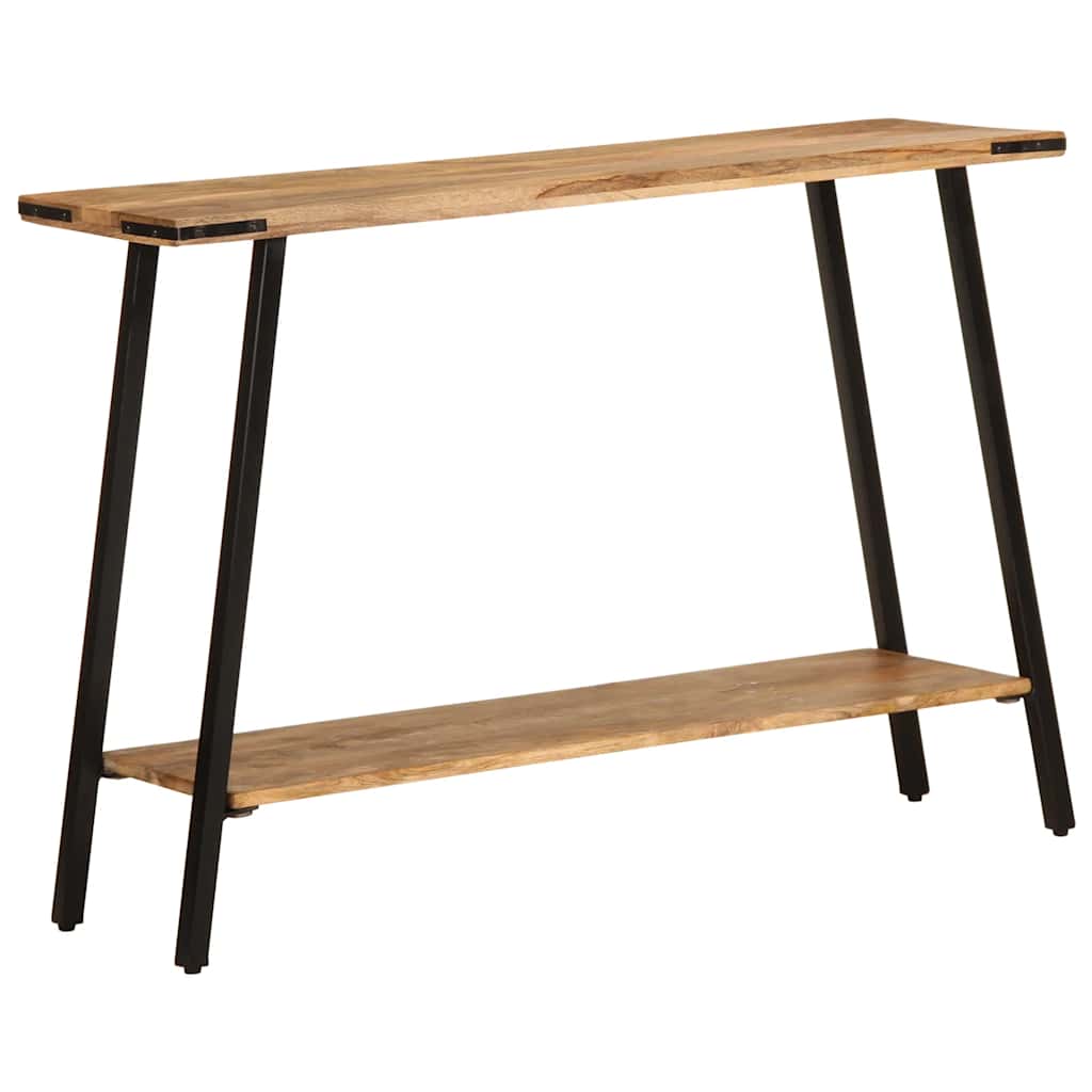 Mesa consola 110x30x75 cm madeira de mangueira maciça