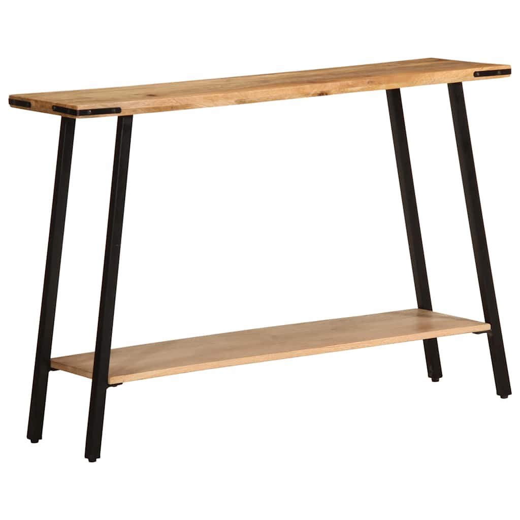 Mesa consola 110x30x75 cm madeira de mangueira maciça