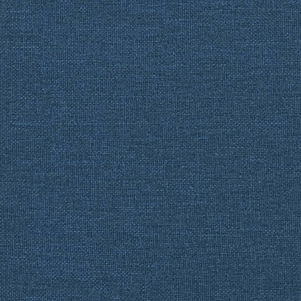Sofá de 2 lugares tecido azul