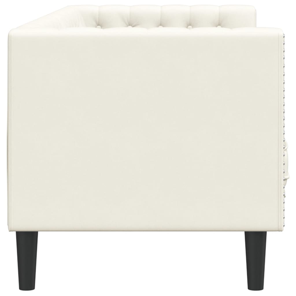 Sofá chesterfield com rolos 3 lugares veludo rosa