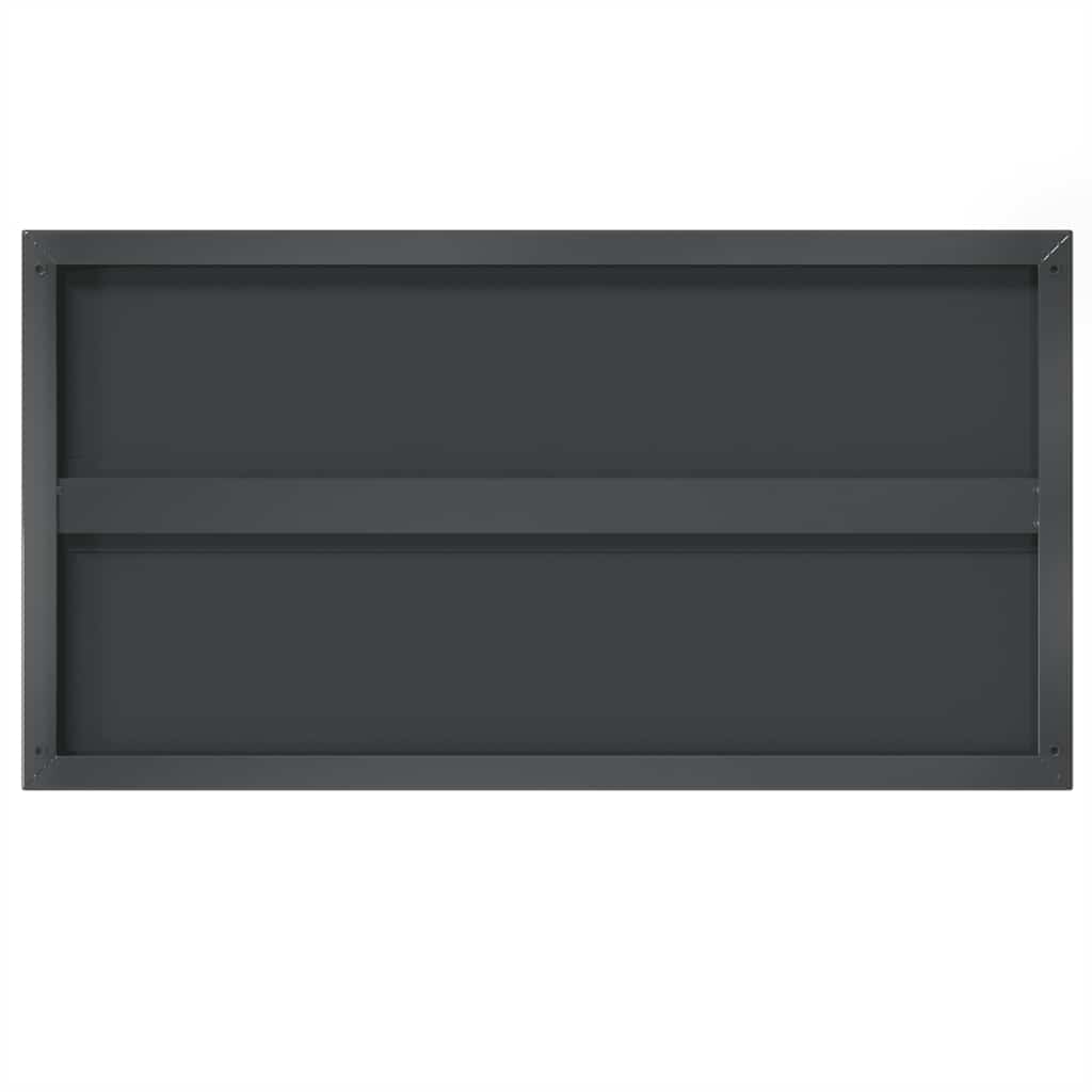 Prateleiras de parede 2 pcs 75x40x3 cm aço inoxidável prateado