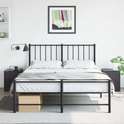 Mesas de cabeceira 2 pcs 34,5x39x44 cm aço preto