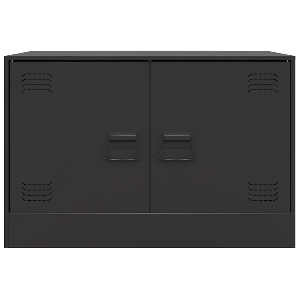Móvel de TV 67x39x44 cm aço preto