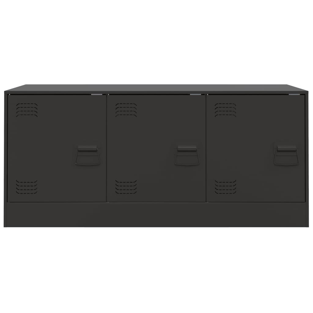 Móvel de TV 99x39x44 aço preto