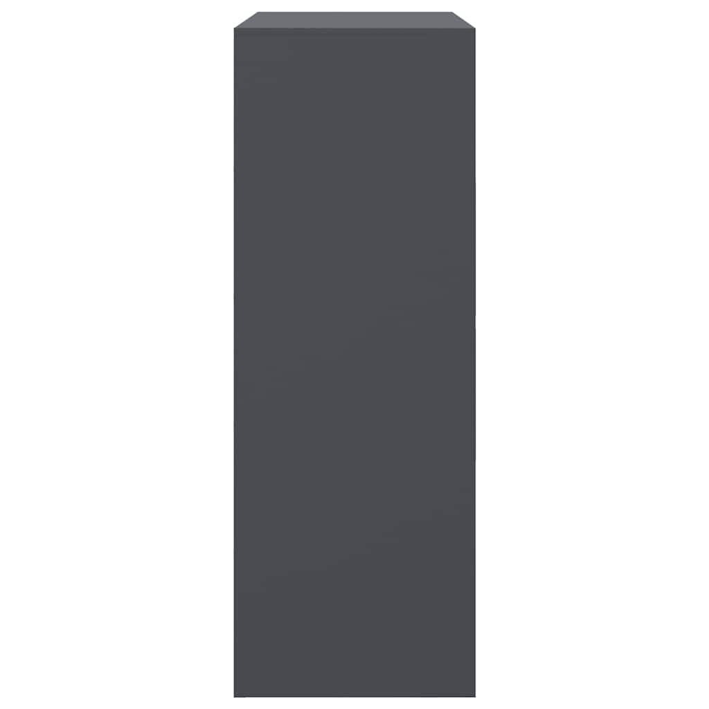 Aparador 67x39x107 cm aço antracite