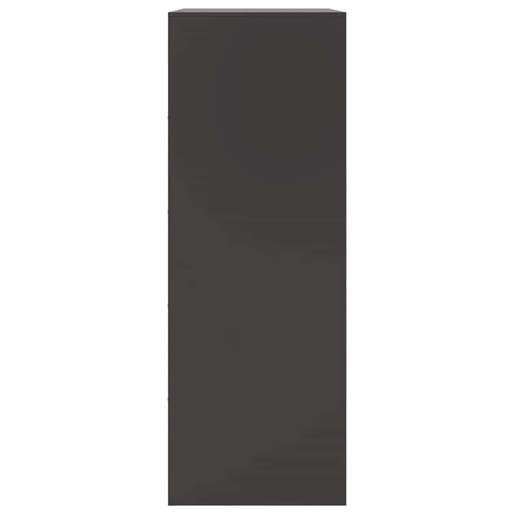 Aparador 67x39x107 cm aço preto