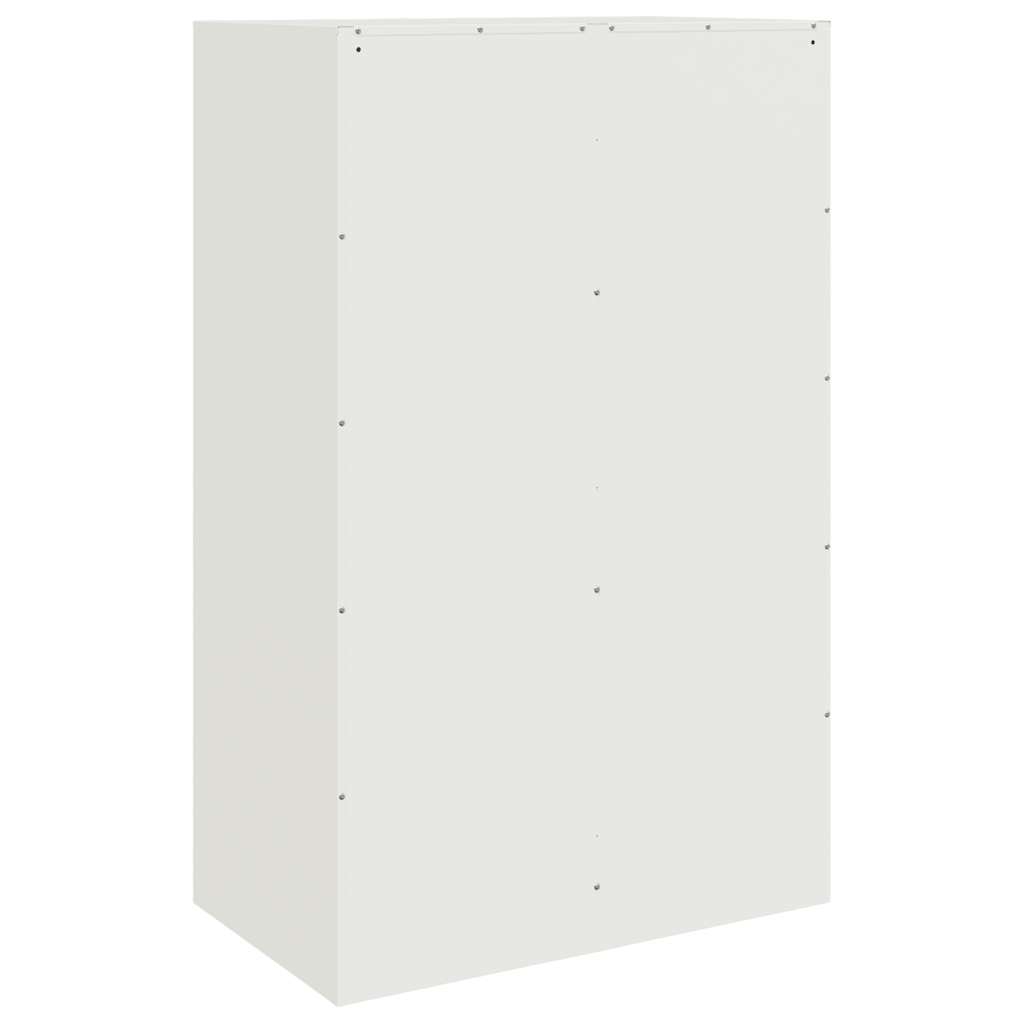 Aparador 67x39x107 cm aço branco