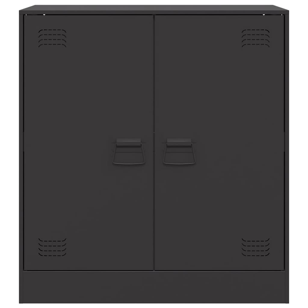 Aparador 67x39x73 cm aço preto