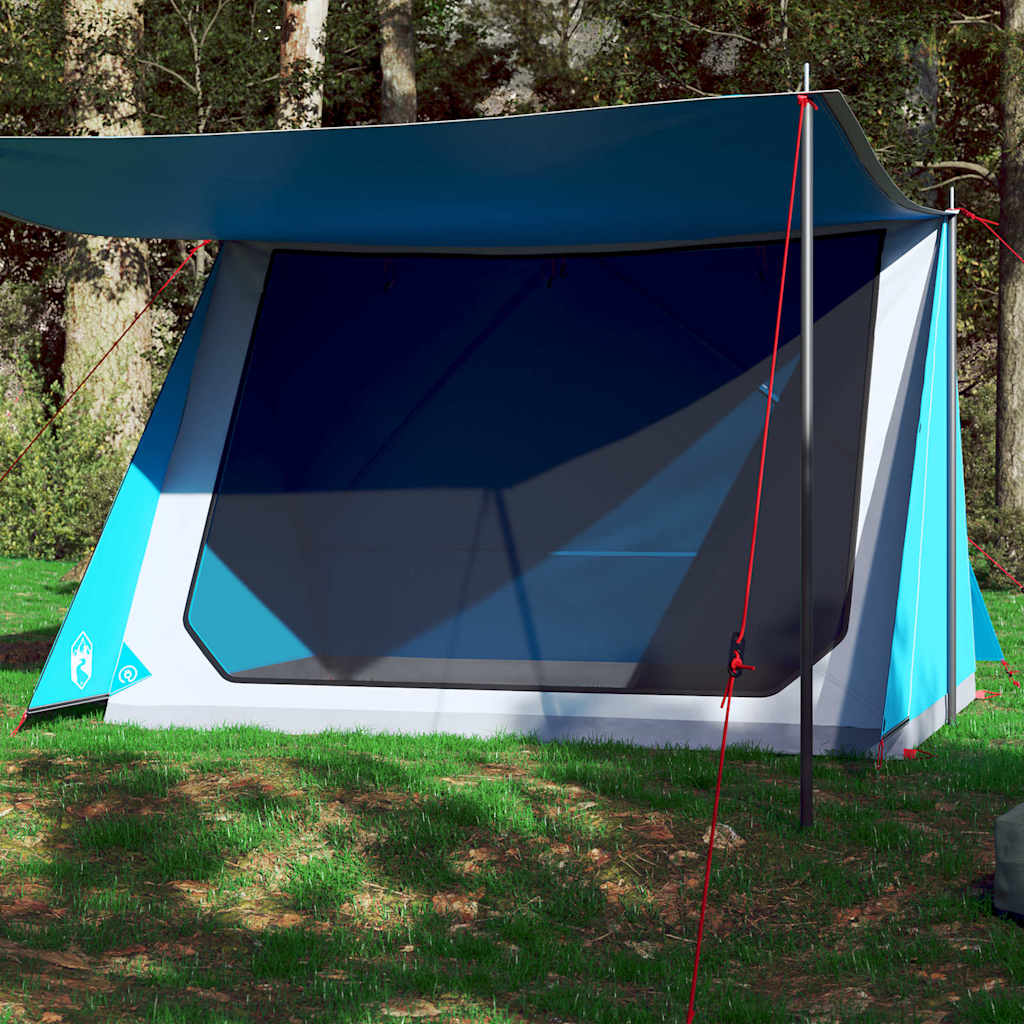 Tenda de campismo para 2 pessoas tecido impermeável azul