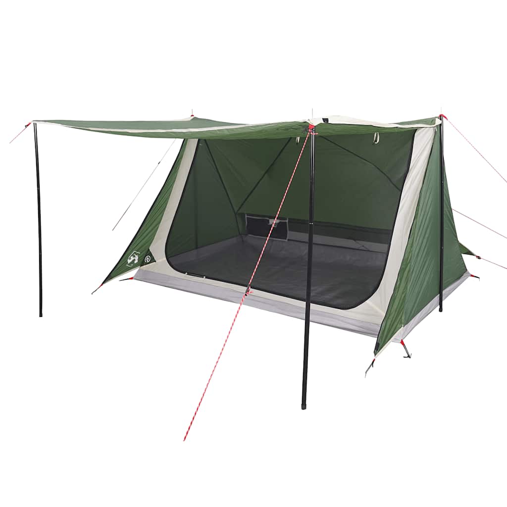 Tenda de campismo para 2 pessoas tecido impermeável verde