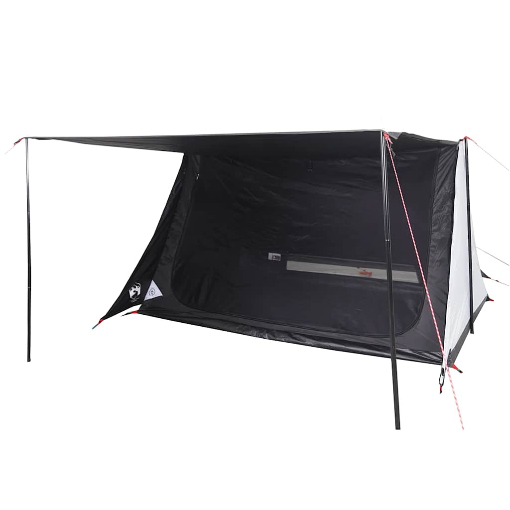 Tenda de campismo p/ 2 pessoas tecido opaco impermeável branco