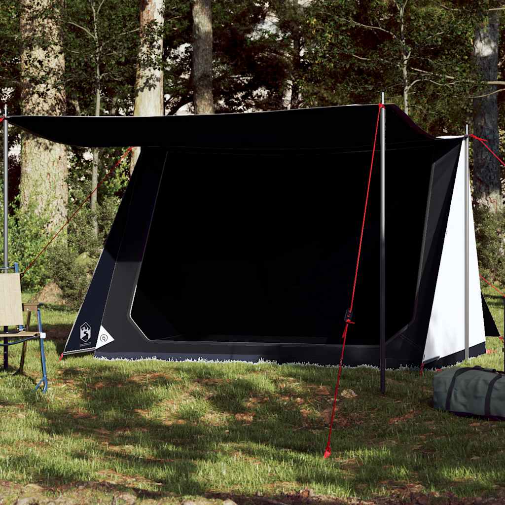 Tenda de campismo p/ 2 pessoas tecido opaco impermeável branco