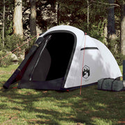Tenda de campismo túnel p/ 2 pessoas opaca impermeável branco