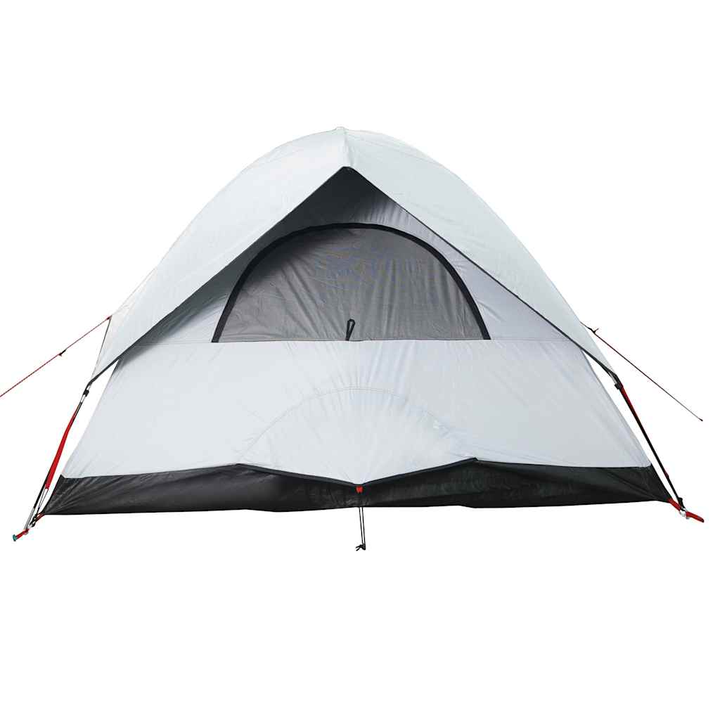 Tenda de campismo cúpula p/ 2 pessoas opaca impermeável branco