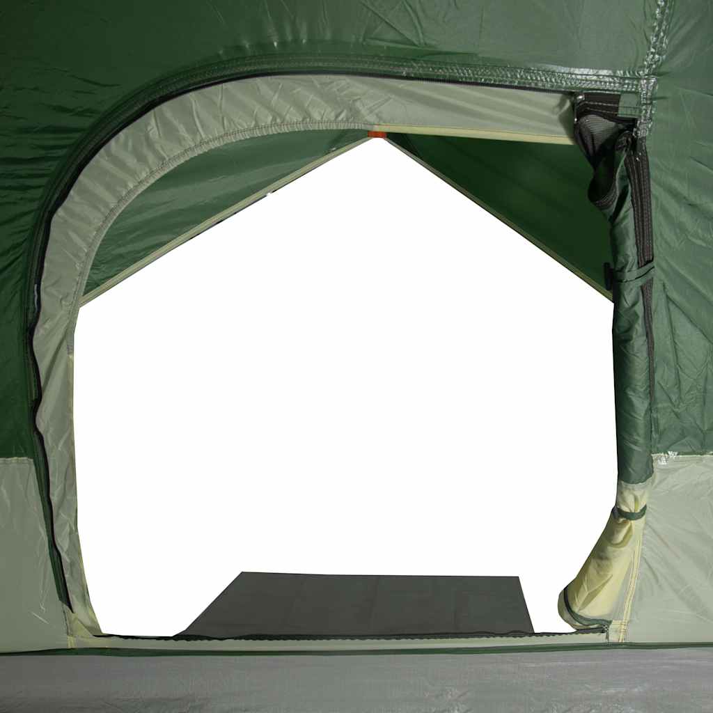 Tenda de campismo cúpula para 4 pessoas impermeável verde