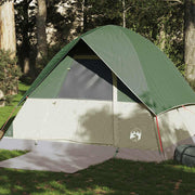 Tenda de campismo cúpula para 4 pessoas impermeável verde