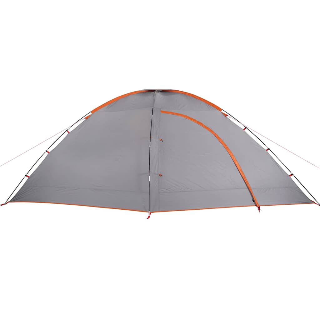 Tenda de campismo para 8 pessoas impermeável laranja