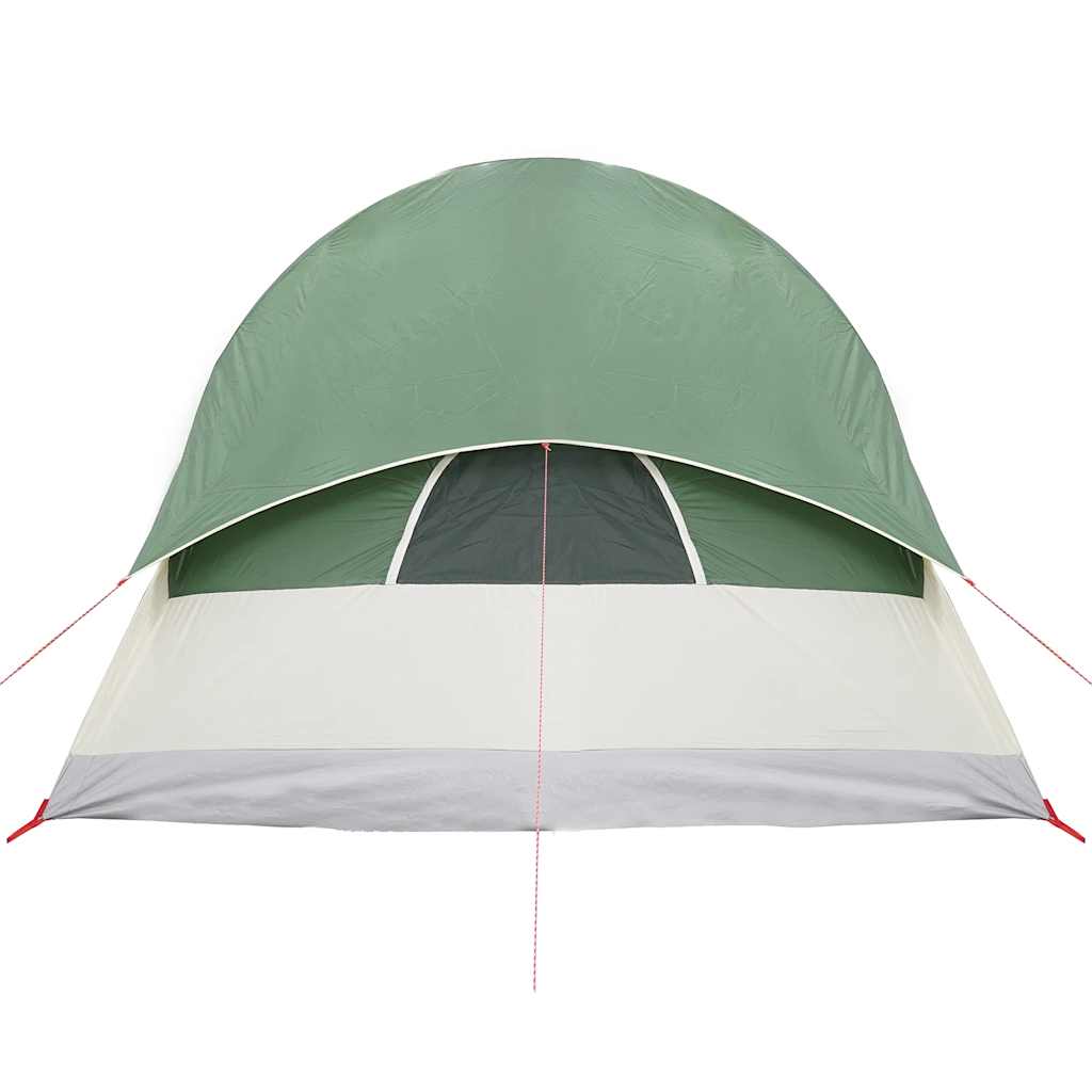 Tenda de campismo túnel para 4 pessoas impermeável verde