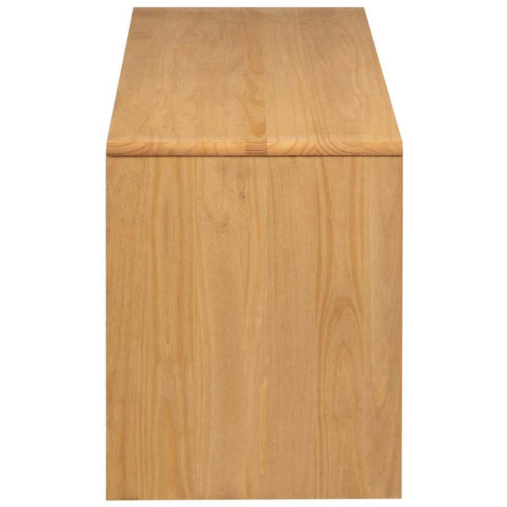 Móvel de TV SAUDA 99x43x55 cm madeira pinho maciça cor carvalho